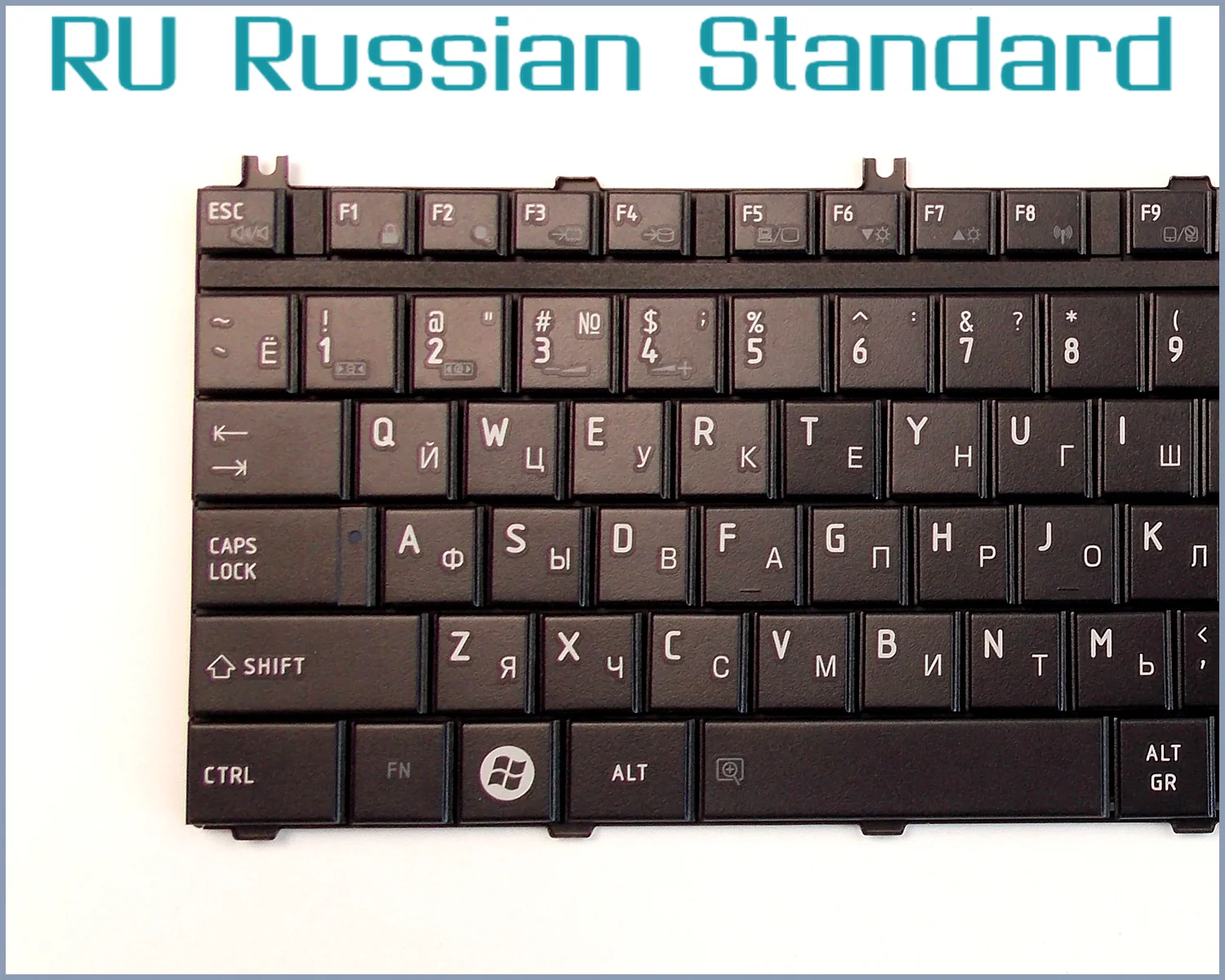 Rusijos RU Klaviatūra Toshiba MP-06873US-930 6037B0039102 MP-08H73US6930 V000190180 NSK-TB801 9J.N9282.A01 Laptop/Notebook