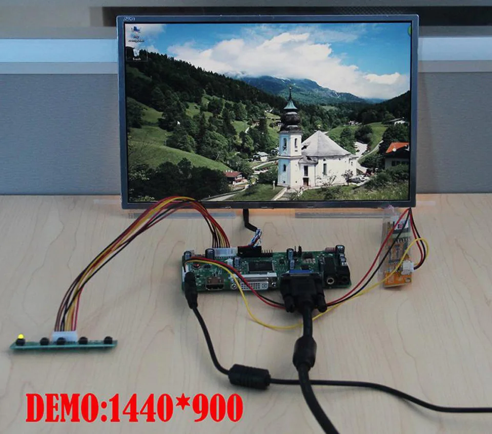 Rinkinys MV215FHM/MV230FHM/MV238FHM/MV270FHM 1920*1080 30Pin 60Hz WLDE VGA DVI LVDS stebėti valdiklio plokštės HDMI suderinamus