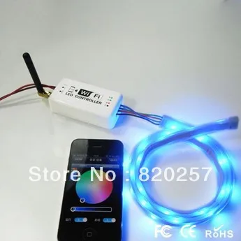 LED Mini magic wifi valdiklis RGB Juostos, DC12V -24V, 