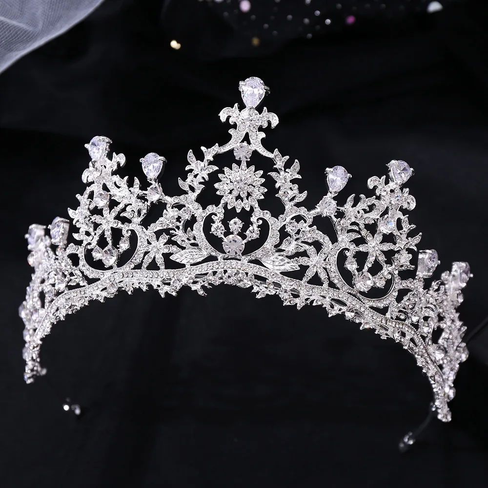 Bridal Crown galvos Apdangalai Prabanga Lydinio, Cirkonio Inkrustacijos Lankelis Moterų, Prabangos Lydinio, Cirkonio Inkrustacijos Lankelis NA