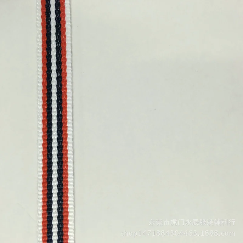 5 metrų 10MM Poliesteris Raudona Balta Juoda Inter-spalvos juosta, skirta 
