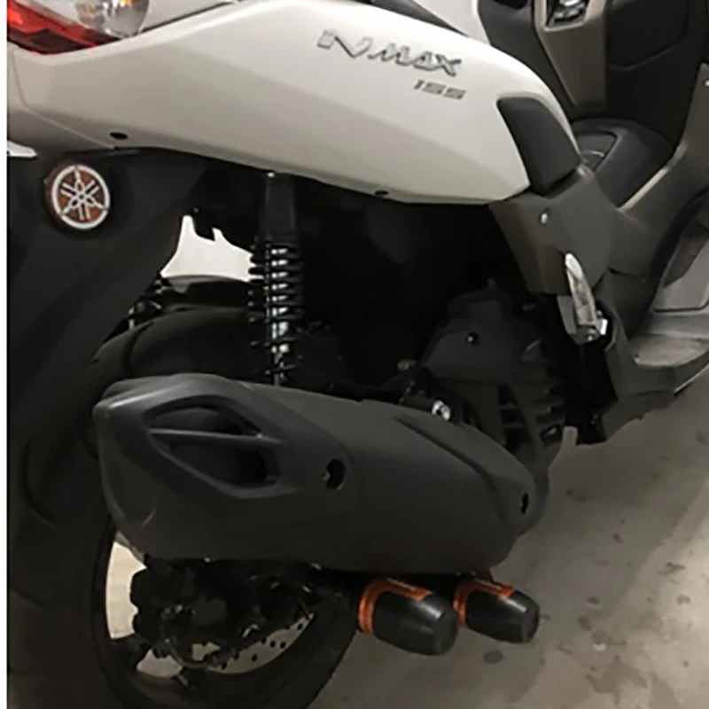 Motociklo Aliuminio Modifikuoti Išmetimo Slankmačiai Anti-Drop Avarijos Gynėjas Avarijos Pagalvėlės Accessoire Už YAMAHA SMAX155 SMAX 155 smax155