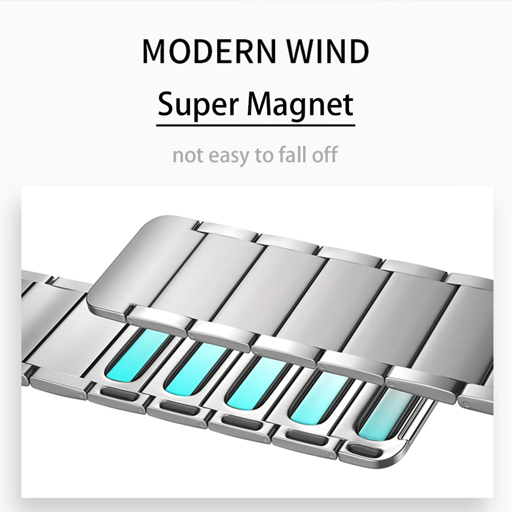 Magnetinio+Metalinis Dirželis Huawei Žiūrėti GT 3 2 Pro 46mm Nerūdijančio Plieno Juosta 