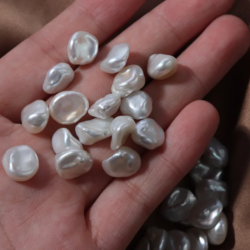 Akinimo 10mm Baroko Prarasti Karoliukų, Natūralių Gėlavandenių Perlų Formos Dalelių Karoliukai neakytojo Papuošalai, Aksesuarai, Auskarai, Pakabukas