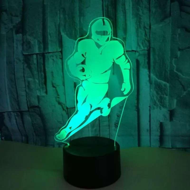 Regbio Formos 3d naktinė lempa Kūrybinės Energijos taupymas Smart Home Led Stalo Lempa, Vaikų kambario dekoravimas 3D stalinės Lempos