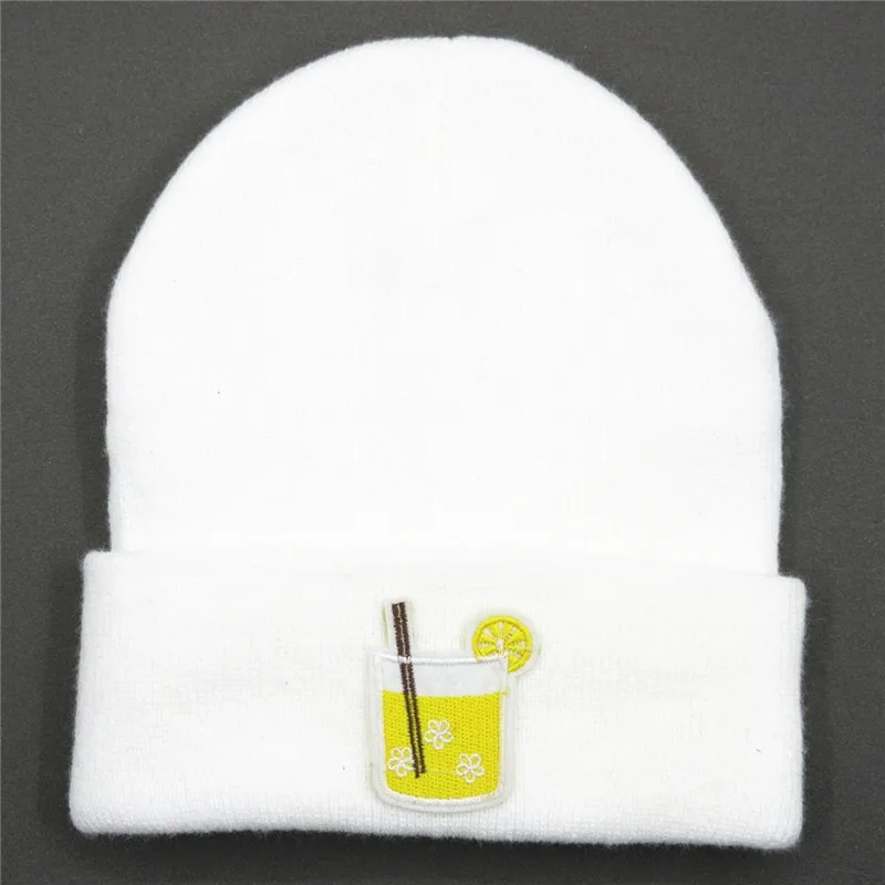 limonado siuvinėjimo Tirštėti megzti skrybėlę žiemą šiltą kepurę Skullies bžūp beanie skrybėlių už vaikas vyrai moterys 150