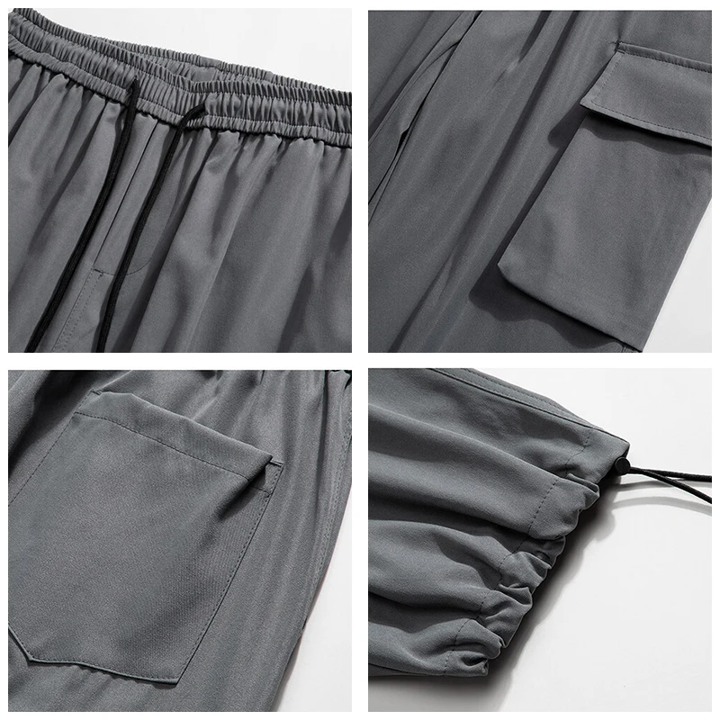Plonas Dizainas Vyrų Kelnės Bėgiojimas Karinių Krovinių Kelnės Atsitiktinis Darbo Track Pants Plus Size Vasaros Poilsiu Vyrų Drabužiai Teachwear