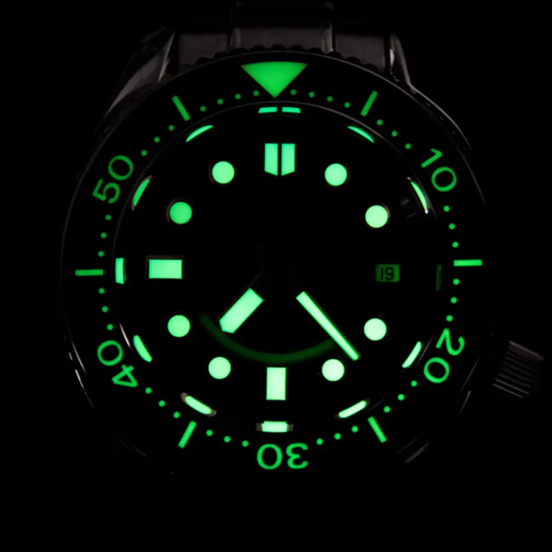 Proxima vyriški Prekės ženklo Žiūrėti PT5000 Mechaninė Žiūrėti Vyrų Verslo Automatinis laikrodis 300M Vandeniui Nardymo Žiūrėti Reloj de hombre