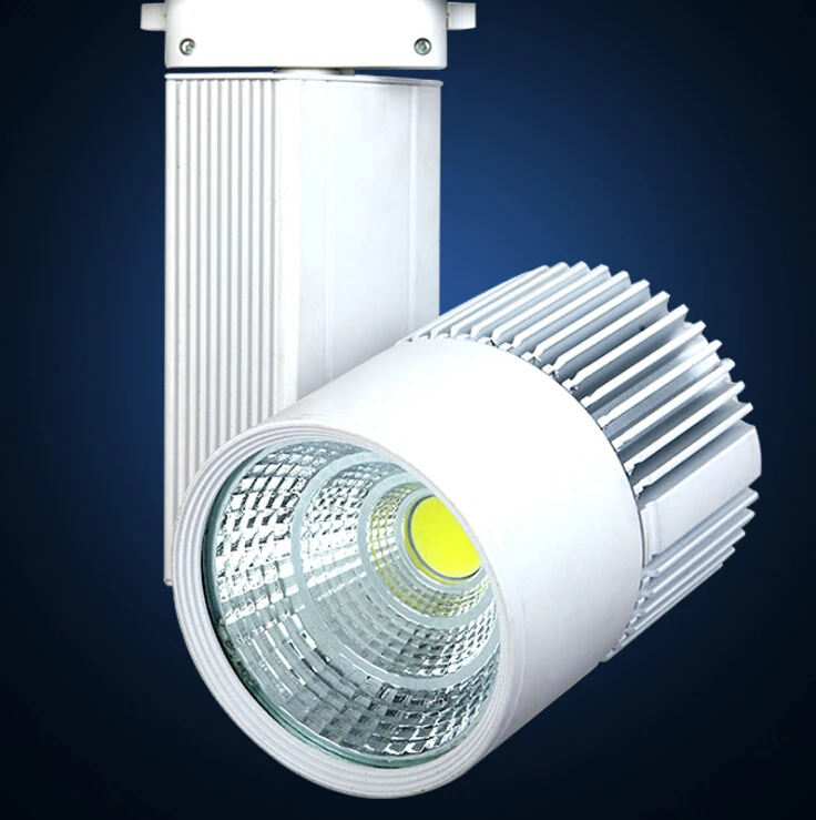 Nemokamas Pristatymas Balta Juoda COB LED kelio šviesa 30W LED kelio vietoje šviesos lubų LED kelio prožektorius 30W LED kelio lempa AC85-265V