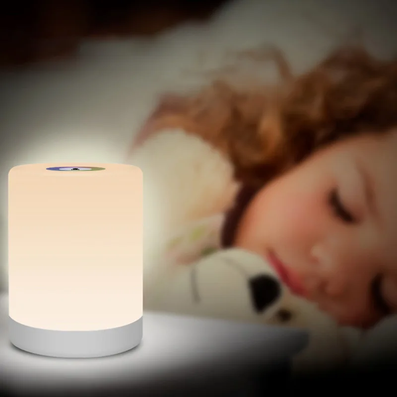Spalvinga atmosfera led nakties šviesos USB Įkrovimo Kūdikio Miegamojo Lovos Apdailos kūrybos Vakarą Lempos Belaidžio Spinta Šviesos