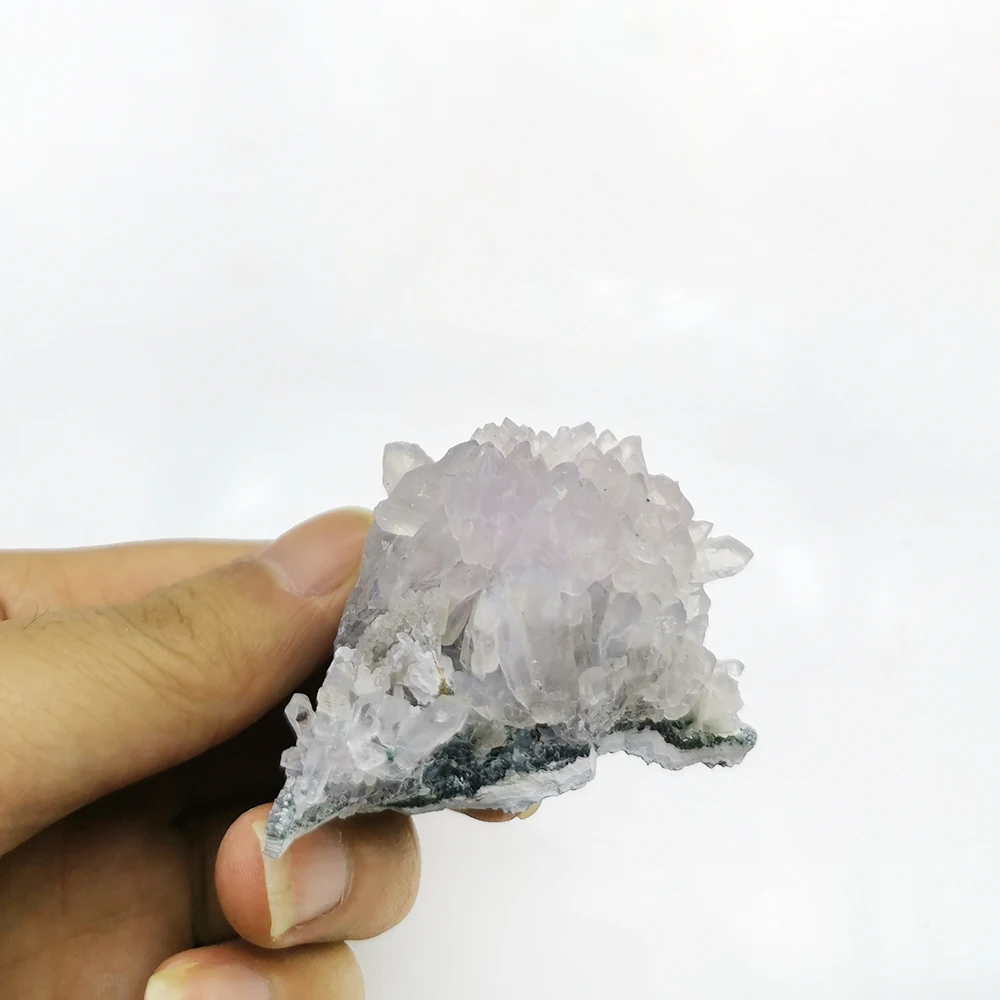 64g Gamtos Purpurinis Agatas Grupių Mineralinių Pavyzdys Reiki Healing Grubus Krištolo Akmens Energijos Perlas Namų Kolekcijos Egzempliorius