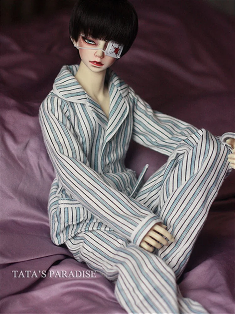 BJD doll drabužius atsitiktinis pižama dėdė dydis 1/3 1/4 BJD.SD17 lėlės kostiumas pižama kelnės namų drabužiai, lėlės drabužių priedai