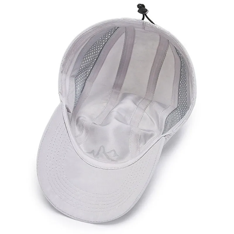 Reguliuojamo Dydžio Naujas Vasaros Vyrų Tinklinio Bžūp Ultra-plonas Kvėpuojantis kepuraičių Moterų Atsitiktinis Sporto Bžūp Kaulų Snapback Cap Sombrero