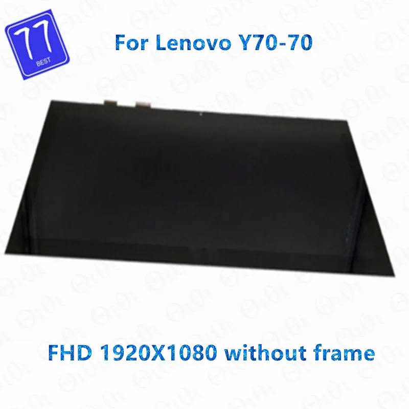 Originalus 17.3 colių Lenovo Y70-70 Y70 70 80DU FHD 1920X1080 Lcd su Touch Screen Asamblėjos LP173WF4-SPF1