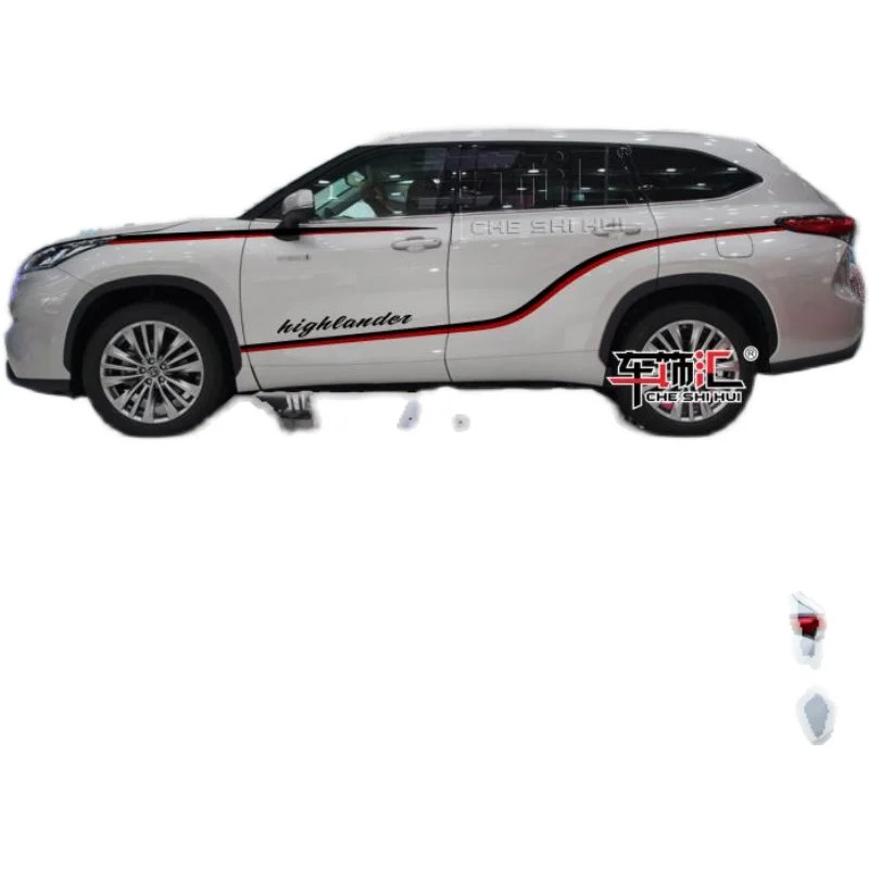 automobilių lipdukas Toyota Highlander 2022 kūno išvaizda pakeitimo specialų mados, sporto apdailos automobilių lipdukas priedai