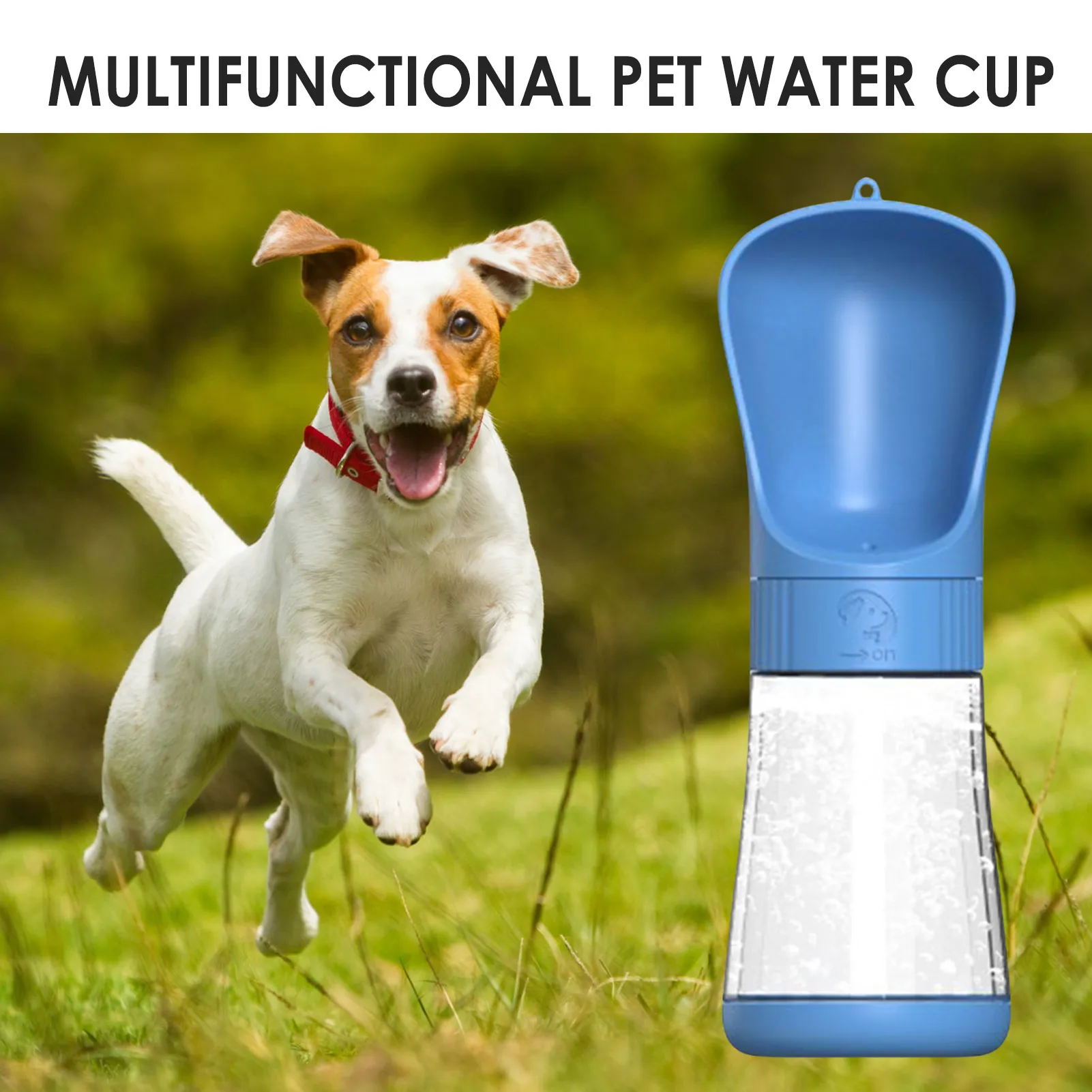 Šuo Vandens Butelis Maisto kokybės PET Vandens Puodelį Šunims Ir Katėms BPA Free Vandens Butelį, Kačių, Triušių, Šuniukas, Ir Kiti Gyvūnai