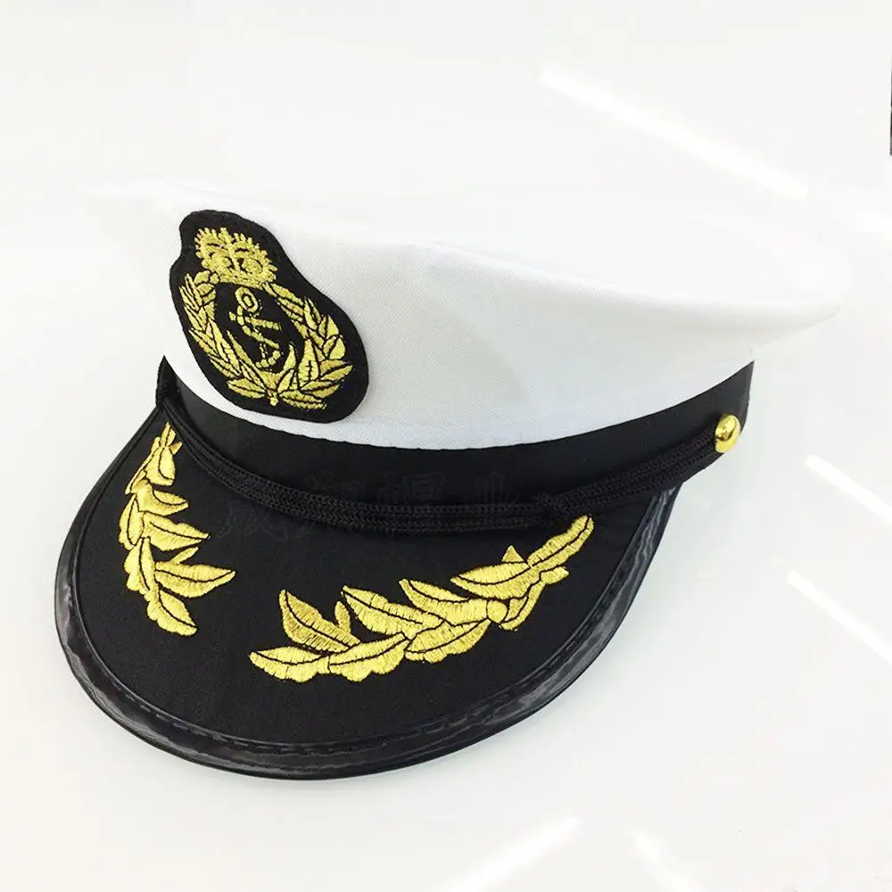 Balta Jachta Kapitonas Karinio Jūrų Laivyno Jūrų Kapitonas Laivo Jūreivis Karinės Laivybos Skrybėlę Bžūp Kostiumas Suaugusiųjų Šalies Išgalvotas Suknelė