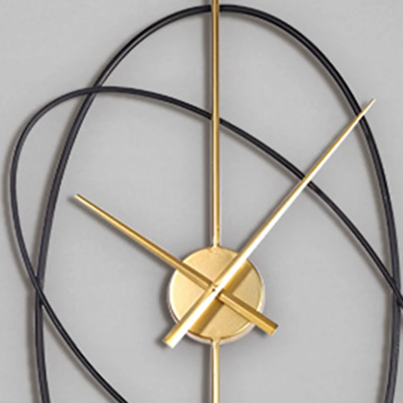 Metalo Didelis Sieninis Laikrodis Minimalistinės Kūrybos Šiaurės Dizaineris Neįprastas Sieninis Laikrodis Tylus, Stilingas Reloj De Sumalti Kambarį Dekoro