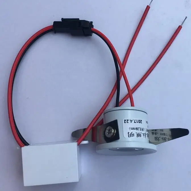 LED Mini Downlight Pagal Kabineto Vietoje Šviesos 1W Lubų Nišoje Lempos AC85-265V led Žemyn šviesos nemokamas pristatymas