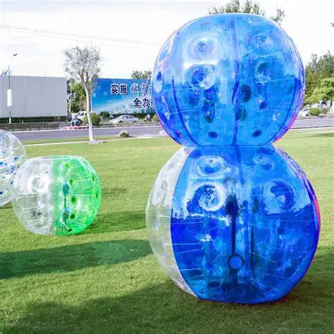 Kūno Zorb Kamuolius Bamperis Pripučiami Žmogaus Futbolo Bubble Ball Dia 1,5 m (4.92 ft) Mėlyna Spalva