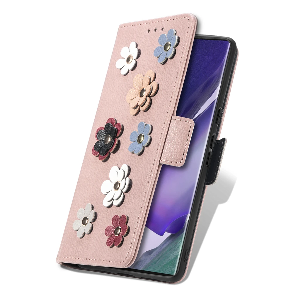 Mi REDMI K50 Pro K50G Telefono dėklas 3D Įspaustu Gėlių Išmanųjį telefoną, Piniginę Atvejais REDMI K50 AMG F1 Žaidimų Edition Flip Case