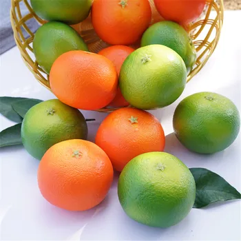 dirbtinis Modeliavimas apelsinų vaisiai modelis vaisių šalis tiekia namų parduotuvė parduotuvė dekoro apsimesti žaisti žaislai mandarinų dirbtiniais vaisių rekvizitai
