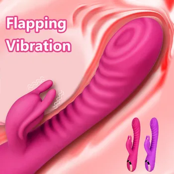 Antausiai Dildo Vibratorius G-Spot Rabbit Vibratorius Klitorio Stimuliatorius Makšties Pūlingas Massager Sekso Žaislai Moterims, Moteriška Masturbacija