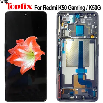 OLED Už Xiaomi Redmi K50 Žaidimų LCD Ekranas Jutiklinis Ekranas skaitmeninis keitiklis Asamblėjos Pakaitalai, Ekrano K50G LCD K50 Gaming Edition