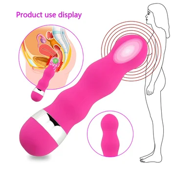 G Spot Vibratorius Moterims Makšties Masažas Dildo Mini Kulka Vibracija Stick Magic Wand Klitorio Stimuliatorius Intymių Prekių