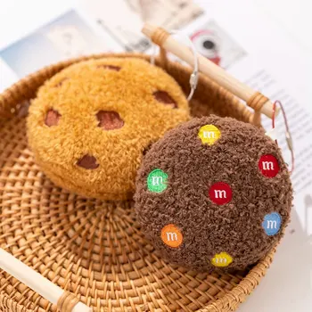 Kūrybos Tikroviška Šokoladas, Slapukas Pliušinis Pakabukas Juokinga Keychain Gražių Sausainių Kepimo Formą Pliušinis Miegamojo Lova Juosmens Žaislas Vaikams