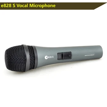 e828S mikrofonas jungiklis e800 sennheisertype Vokalinis Mikrofonas Sennheisertype Dinaminius Karaoke mikrofonas