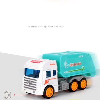 Multi-Stijl Diecasting Vaikų Inercijos Automobilių Žaislą Dovanų Traukti Atgal, Sunkvežimių, Ekskavatorių Gaisro Inžinerijos Transporto priemonių Ekskavatorių Kūdikių Ducati