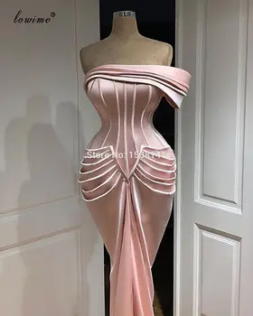 Haute Couture Rožinė Prom Dresses Undinėlė Plius Dydis Vakaro Suknelės Elegantiškas Vestuvės Suknelės Moterims Suknie Wieczorowe Užsakymą