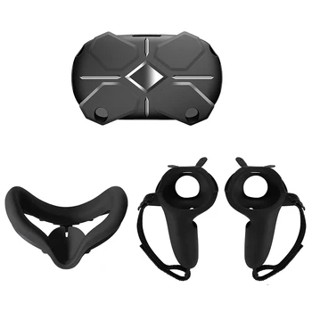 Silikono Valdiklis su šlapia Danga Padengti VR Face Protector Cover VR Korpuso Priekinio Dangtelio numatyti Oculus Quest 2 VR Akiniai