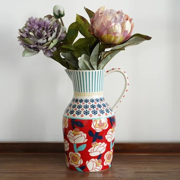 Šiaurės dizaineris nišą vieną mados gėlių modeliavimo vandens pakilti vaza namų puošybai gėlių aranžuotojas namo gyvenamasis kambarys