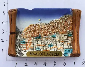 Artimųjų Rytų Sirijoje Maaloula Dekoratyvinis Šaldytuvas Magnetai, Suvenyrai