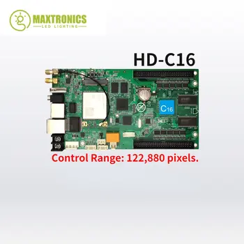Nemokamas Pristatymas Huidu HD-C16C Spalvotas vidaus ir Lauko LED Ekranas, Kontrolės Kortelės Asinchroninis Ekrano Kontrolės Sistema Su WIFI