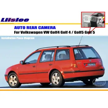 Automobilio Galinio vaizdo Kamera Volkswagen Golf4 Golf5 Transporto priemonių Grįžtamieji Atgal į Viršų Parkas VW Golf 4 Golf 5 AUTO Priedai
