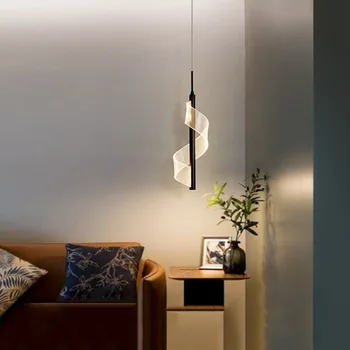Šiaurės Kūrybinis Dizainas, Miegamojo Lovos Sieniniai šviestuvai Paprasta, Modernios LED Restoranas kambarį Baras Vieno priekinio Žibinto Golden Juoda