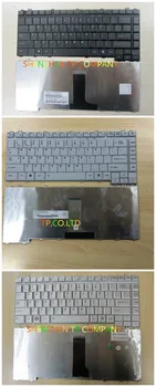 Naujo nešiojamojo kompiuterio klaviatūra Toshiba A200 A205 A210 A215 A300 A305 M200 M205 M300 L300 L305 L310 L315 jav versija juoda sidabras pilka