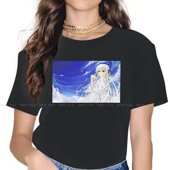 Moterų Kasugano Sora Kawii T Shirts Yosuga No Sora Anime 100% Medvilnės Viršūnes Laisvalaikio Trumpas Rankovės Crewneck Tees Vasaros T-Shirt