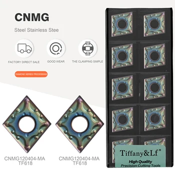 DESKAR100% originalus CNMG120404-MA TF618 aukštos kokybės tekinimo įrankis CNC tekinimo grūdinto plieno ašmenys išorės įrankių dalys