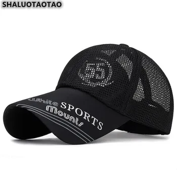 SHALUOTAOTAO Vasaros Vyrų Sunhat Lauko Sporto Kvėpuojantis Beisbolo Kepurės, moteriškos Reguliuojamo Dydžio prekės Ženklų Snapback Cap Unisex