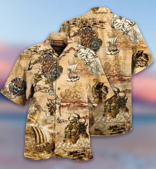 2022 vyriški trumpomis Rankovėmis Havajų Marškinėliai Kokoso Gyvūnų 3d Spausdinimo Paplūdimys Marškinėliai 5xl Mados vyriški Marškiniai