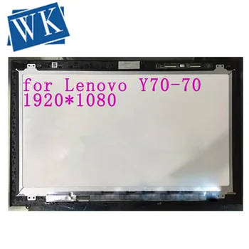 free shiping Lenovo Y70-70 Y70 70 FHD Lcd Touch Screen +karkasų montavimo 1920*1080