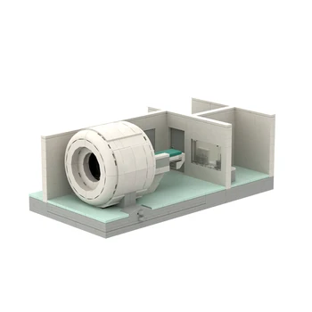SS Medicinos MRI Skenerio Blokų Rinkinys Ligoninės (Mri) Mašina Mokslo Prietaiso Įranga, Mūrinis Modelis 