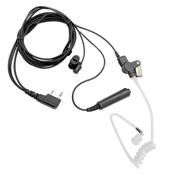 Ausinės walkie talkie Suderinama su šiais Modeliais Kenwood/Baofeng Du Būdu Radijo:TK-208/220/240/240D/248/250/260