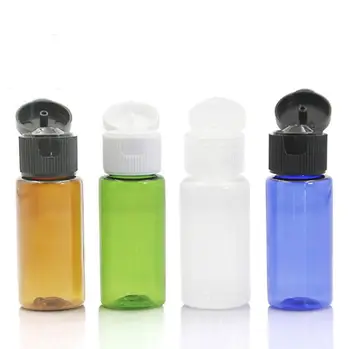 500pcs/daug 15ML Tuščias PET Plastiko Kosmetikos Mėginio buteliukas Su Dangteliu ir Grietinės Nešiojamų Plastikinių Butelių