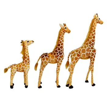 Didelis Pliušinis Žaislas Žirafa Įdaryti Žirafa Elnių Statulėlės Poilsio Namų