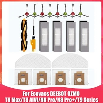 Priedų Rinkinys Pakeisti Ecovacs DEEBOT OZMO T8 Max/T8 AIVI/N8 Pro/N8 Pro+ Robotas Dulkių siurblys